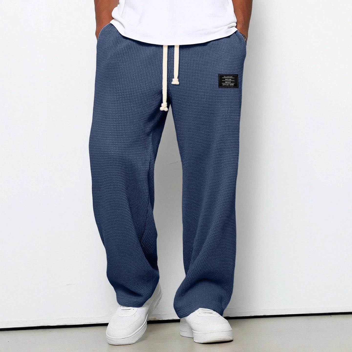 CRAWFORD DALLAS | Wide Pants with Adjustable Waist