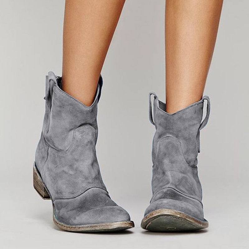 Patricia | Suede Ankle Boots
