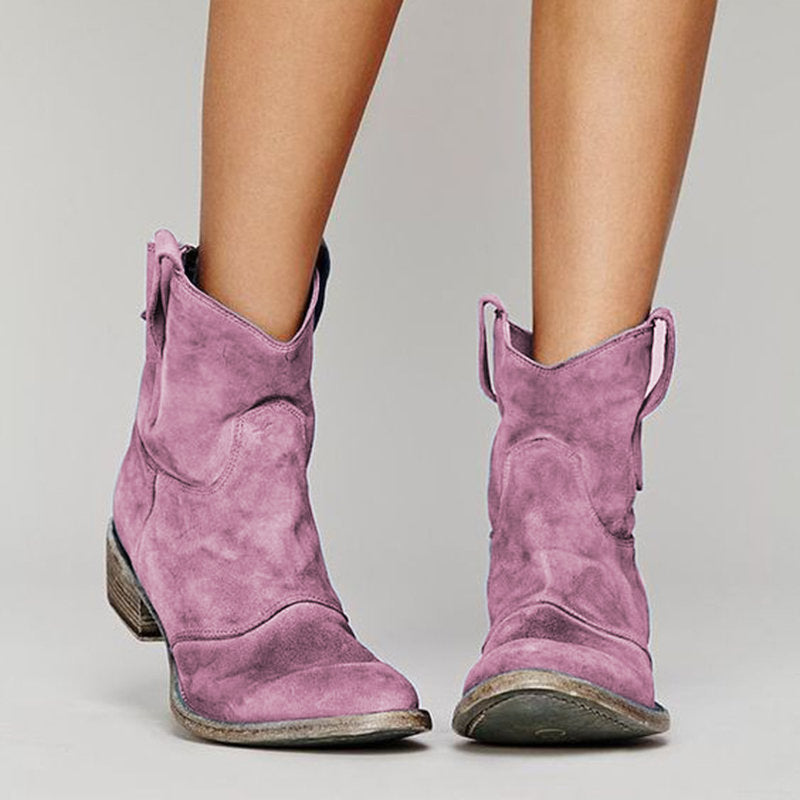 Patricia | Suede Ankle Boots