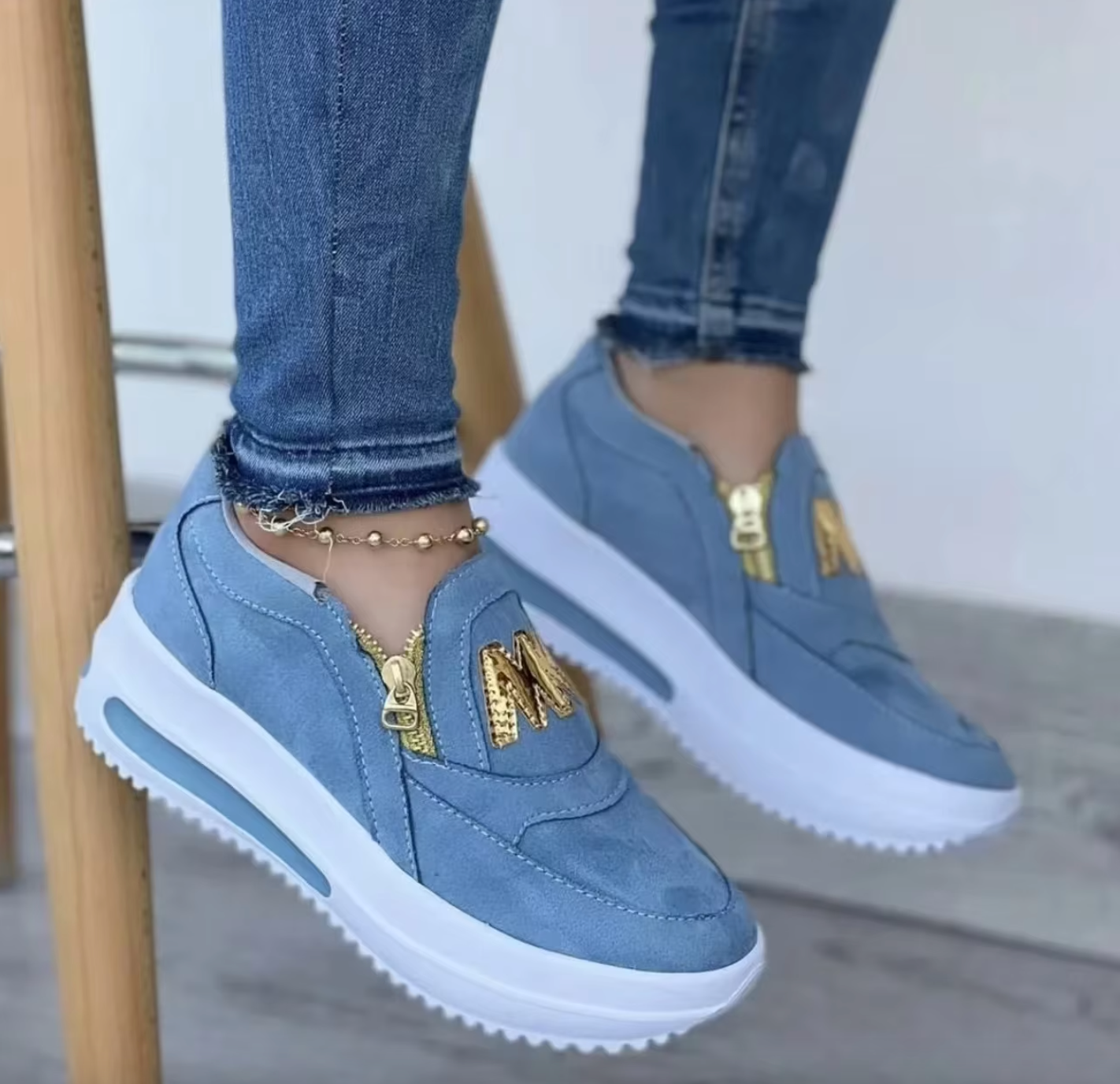 ZipStep Sneakers - For Elegant Comfort with Every Step