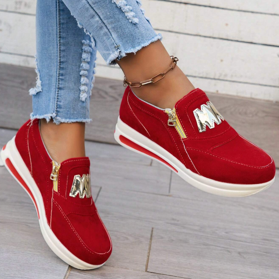 ZipStep Sneakers - For Elegant Comfort with Every Step