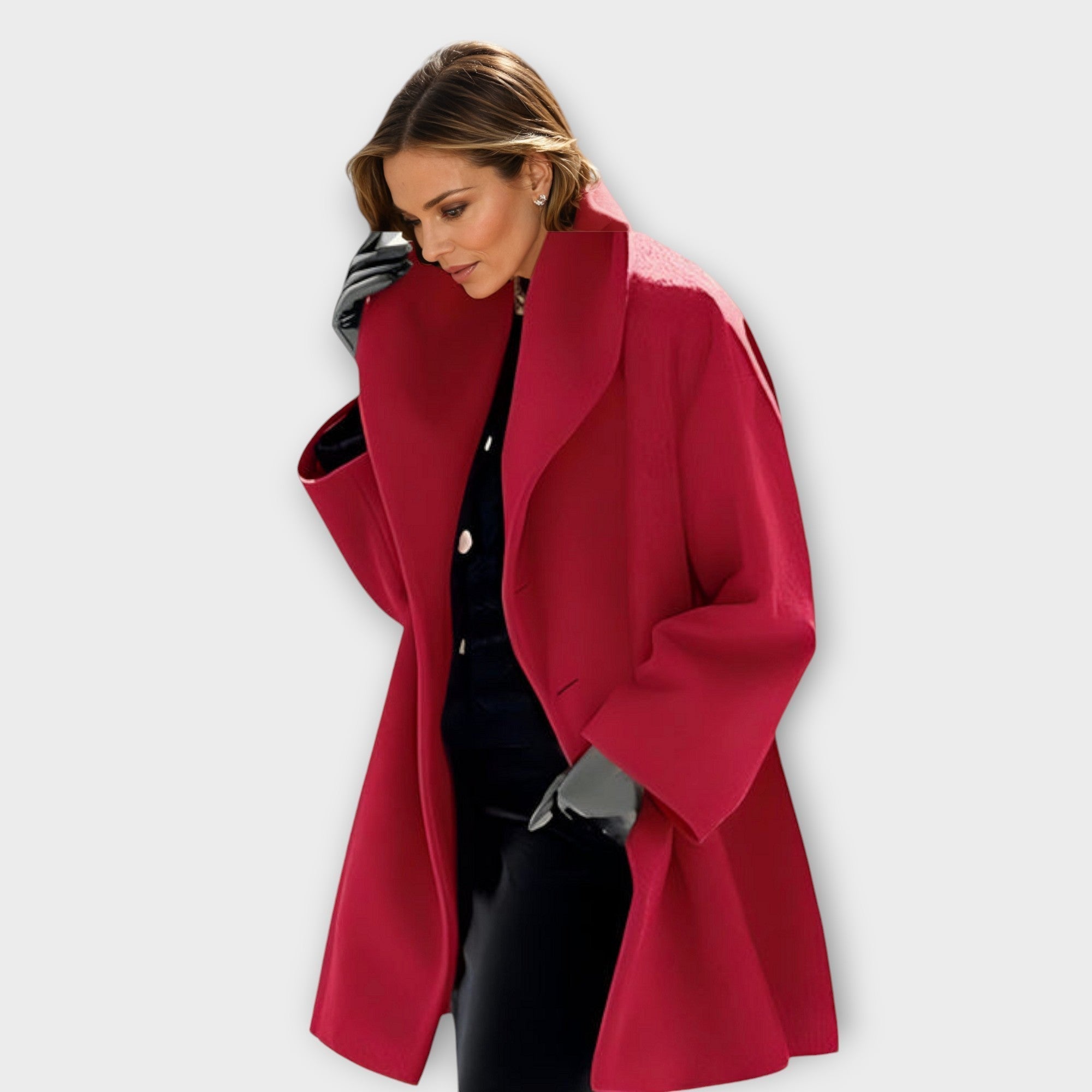 Jennifer | Windproof Wool Coat