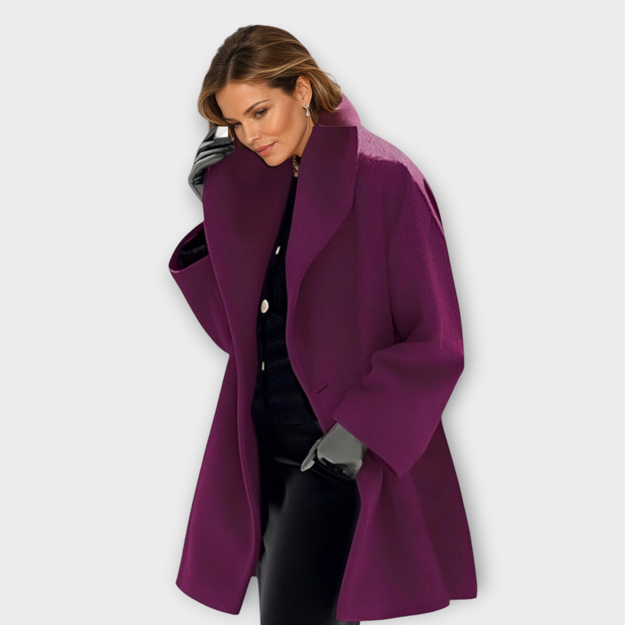 Jennifer | Windproof Wool Coat