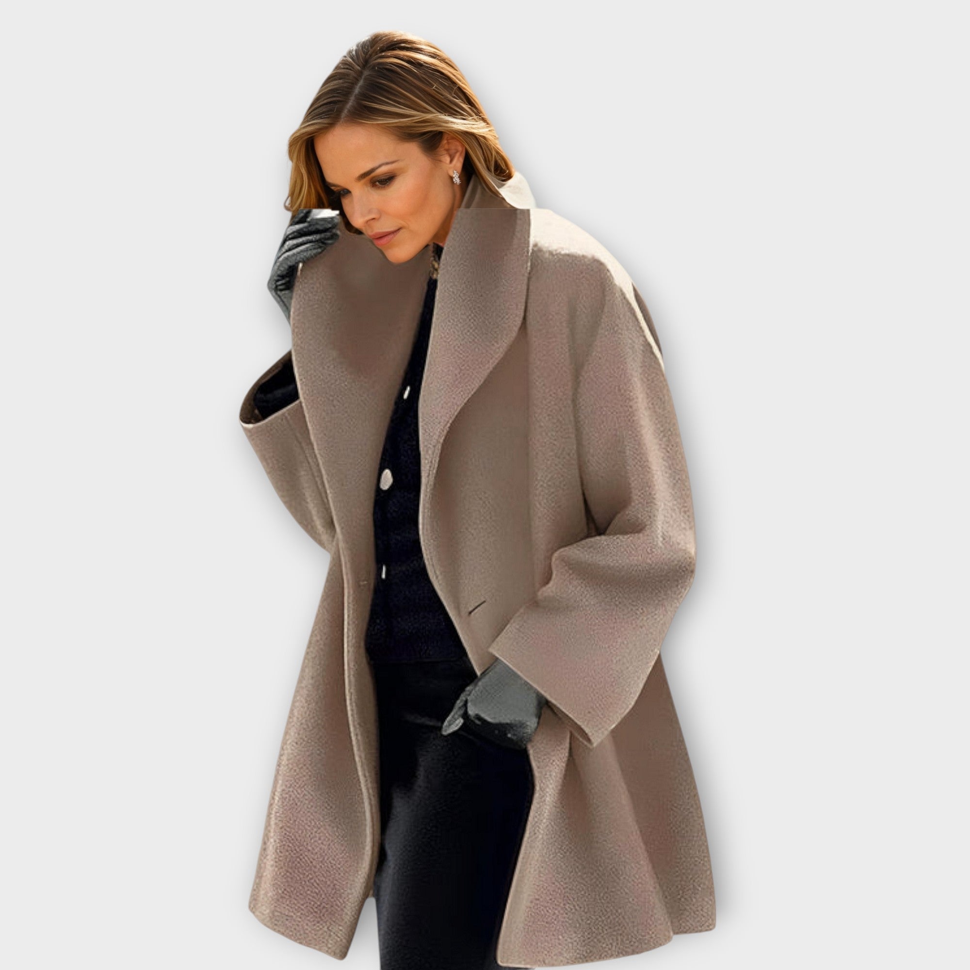Jennifer | Windproof Wool Coat