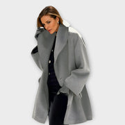 Jennifer | Windproof Wool Coat