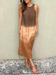 Jessica | Elegant Dress with Natural Print